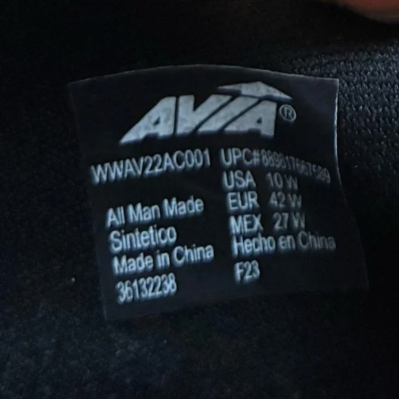 Avia Black Slip-On Women’s Sneakers NWOT - Picture 6 of 7